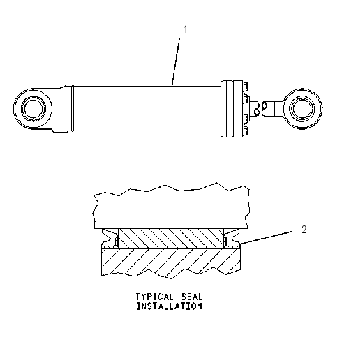 CYLINDER & SEAL GP-TILT 1029216 CAT