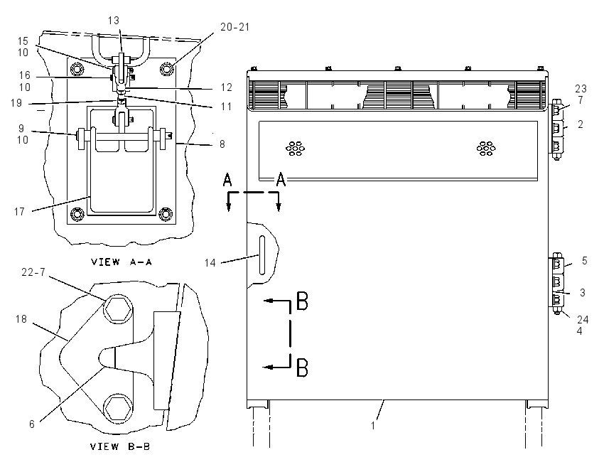 Защита радиатора 9C2167 CAT