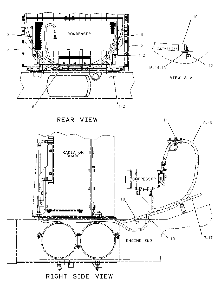 CONVERSION GP-AIR CONDITIONER 6C1408 CAT