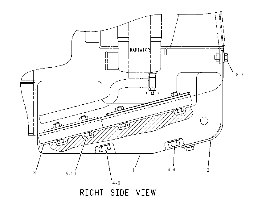 COUNTERWEIGHT GP-FRONT 1067824 CAT
