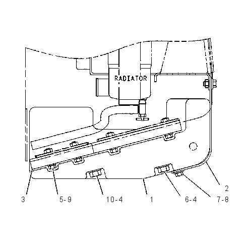 COUNTERWEIGHT GP-FRONT 1067823 CAT