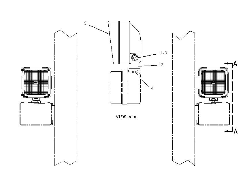 LIGHTING GP-REAR FLOOD 4E8922 CAT