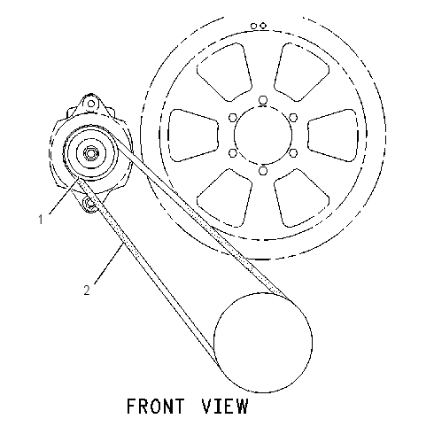 PULLEY GP-ALTERNATOR 1252293 CAT