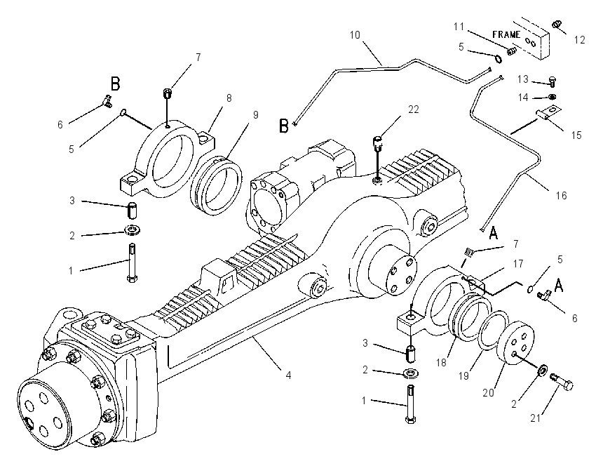 AXLE & MTG GP-DRIVE & STEERING 9R2275 CAT