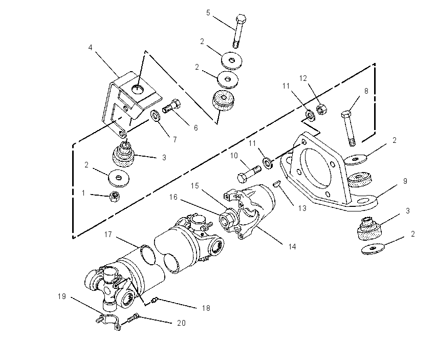 DRIVE & MTG GP-PUMP 1156851 CAT