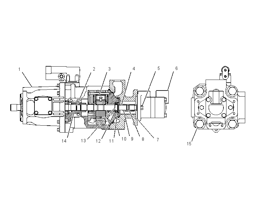 PUMP GP-PISTON & VANE 1036079 CAT