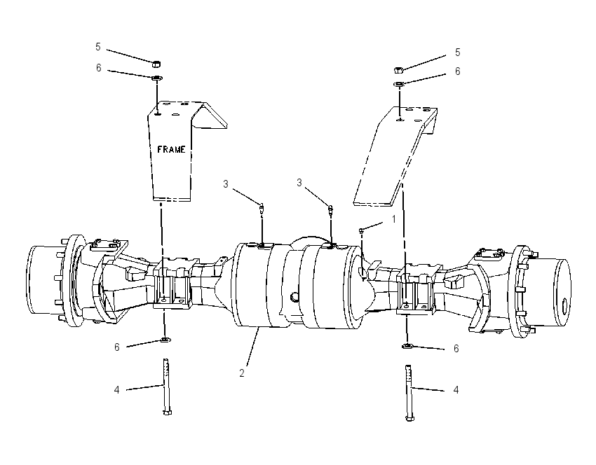 AXLE & MTG GP-DRIVE & STEERING 1198191 CAT