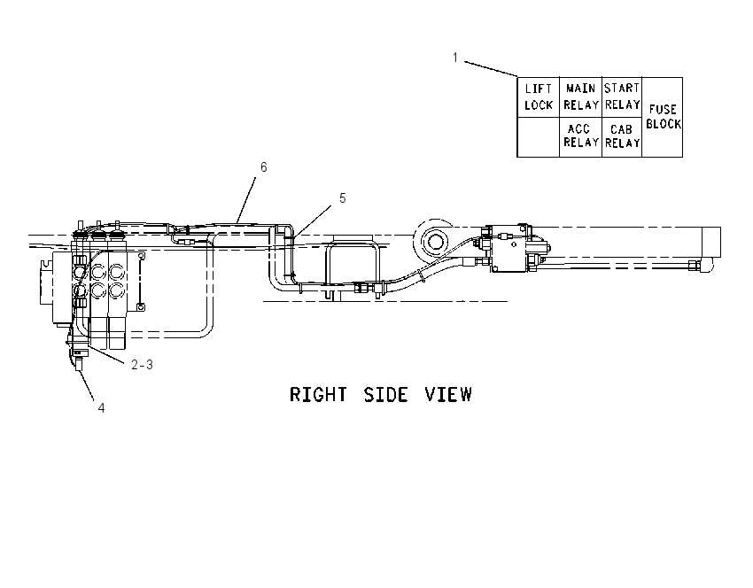 WIRING GP-LIFT VALVE 1197023 CAT