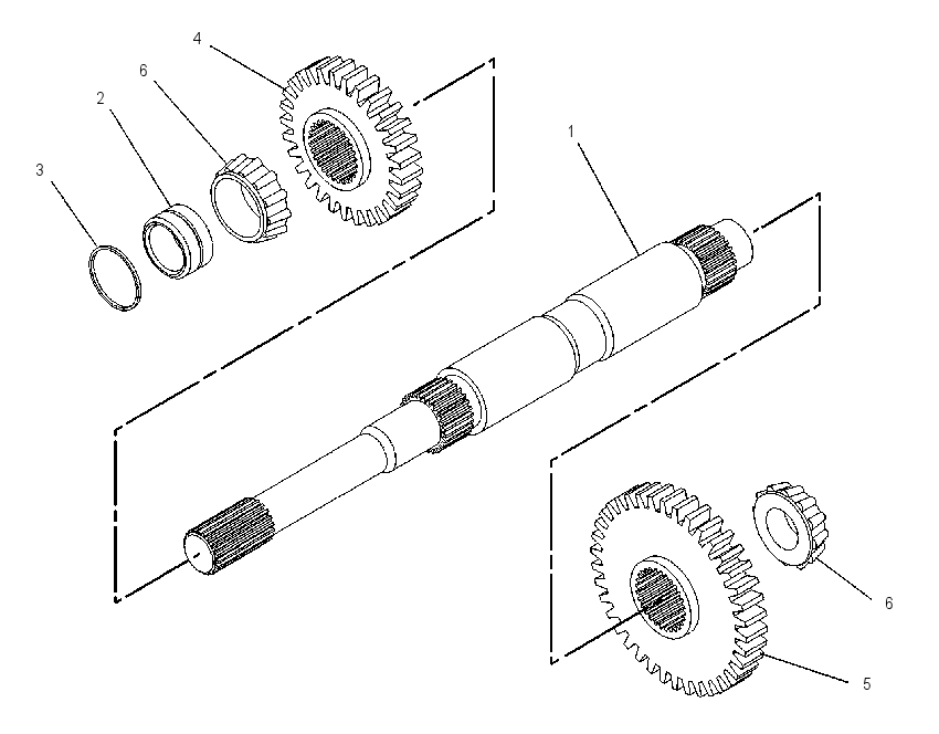GEAR GP-INPUT TRANSFER 1164863 CAT