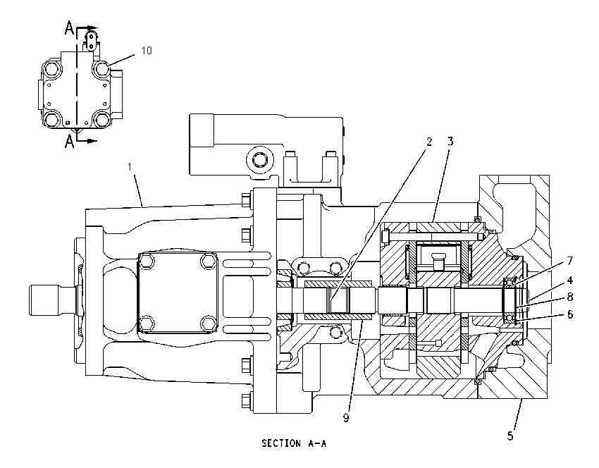 PUMP GP-PISTON & VANE 1197698 CAT