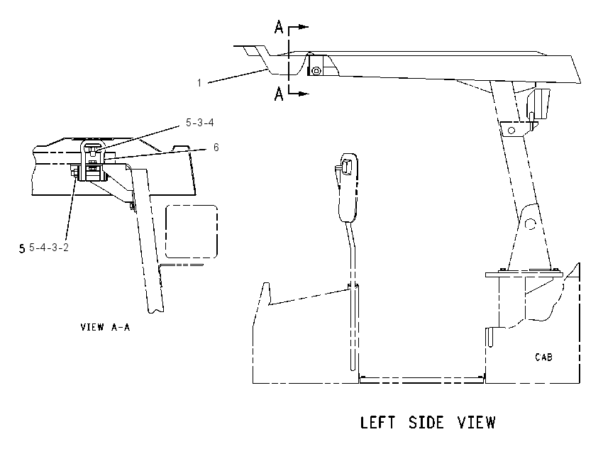 ROOF GP-CANOPY 1338496 CAT