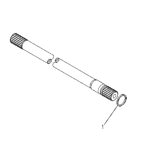 SHAFT GP-PUMP DRIVE 1285596 CAT