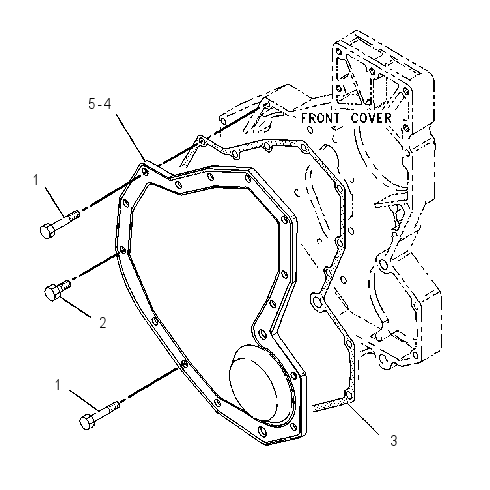 COVER GP-FRONT 1331357 CAT