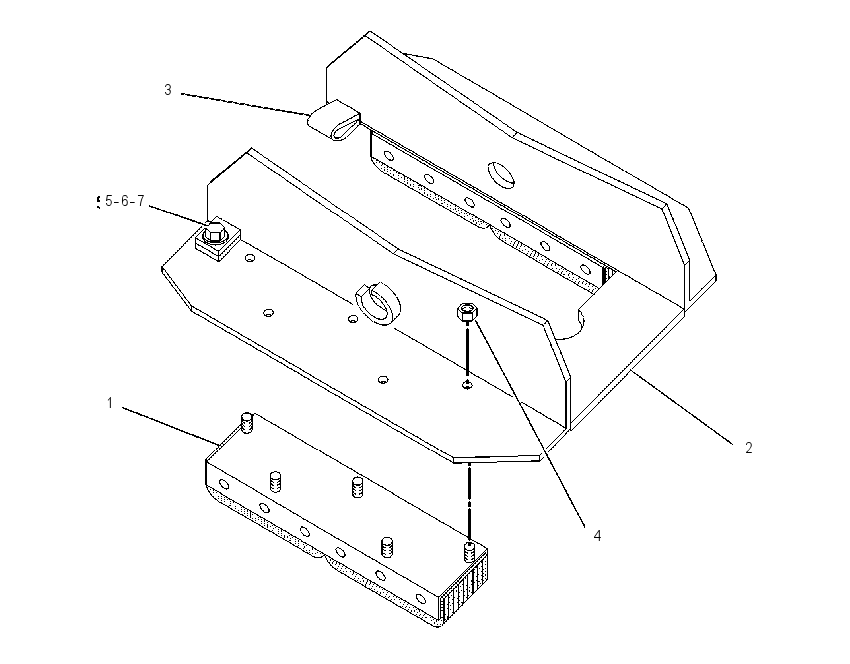PAD GP-STABILIZER 9R6062 CAT