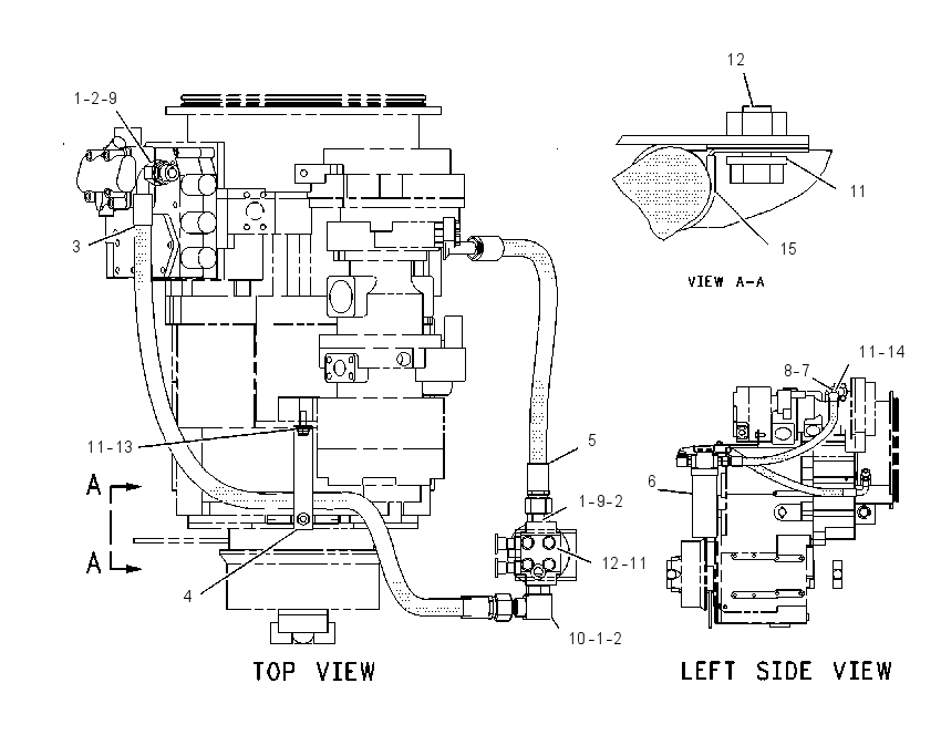 FILTER & LINES GP-TRANSMISSION 1180851 CAT
