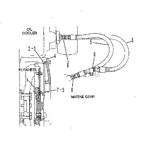 MOUNTING GP-MARINE XMSN 2N8011 CAT