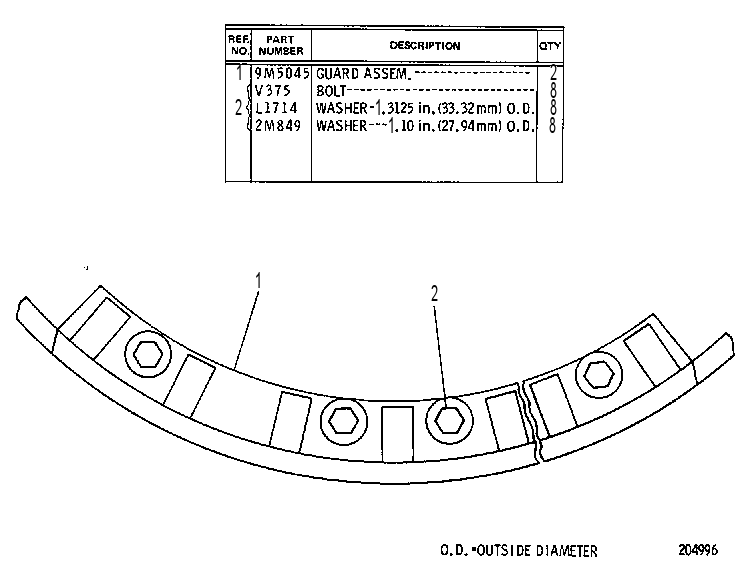 GUARD GP-FINAL DRIVE 9M5046 CAT