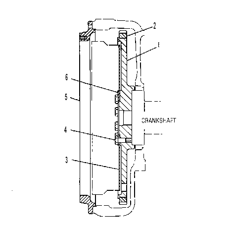 ADAPTER GP-FLYWHEEL HOUSING 7N6588 CAT