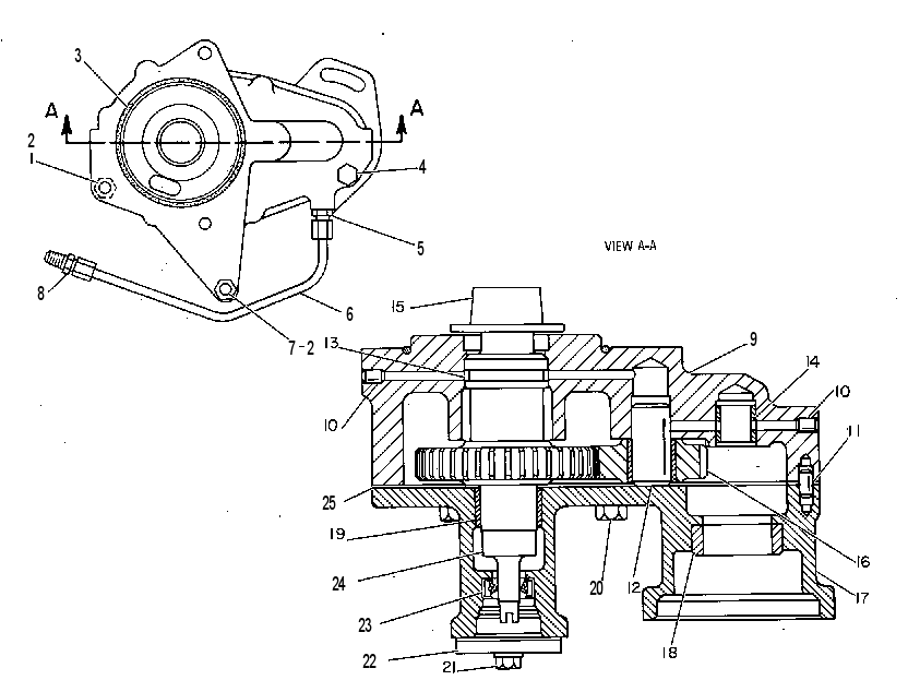 DRIVE GP-MAGNETO 8N5024 CAT