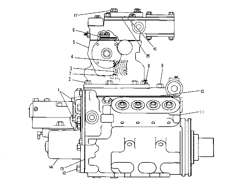 PUMP GP-GOV, FUEL INJ & TFR 8N6117 CAT