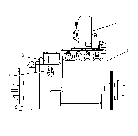 Регулятор и ТНВД 8N1041 CAT