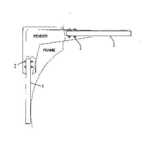 EXTENSION GP-FENDER 8V3693 CAT