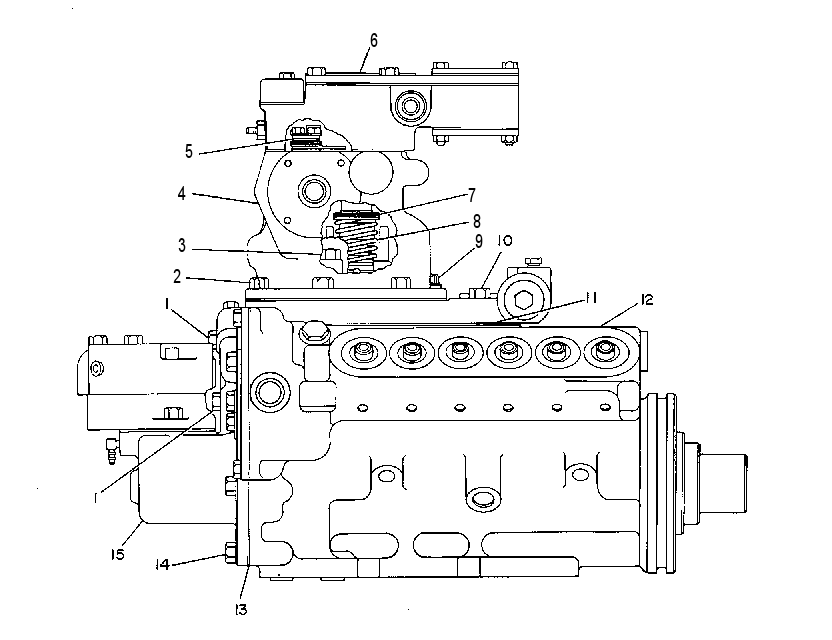 PUMP GP-GOV, FUEL INJ & TFR 1N4100 CAT