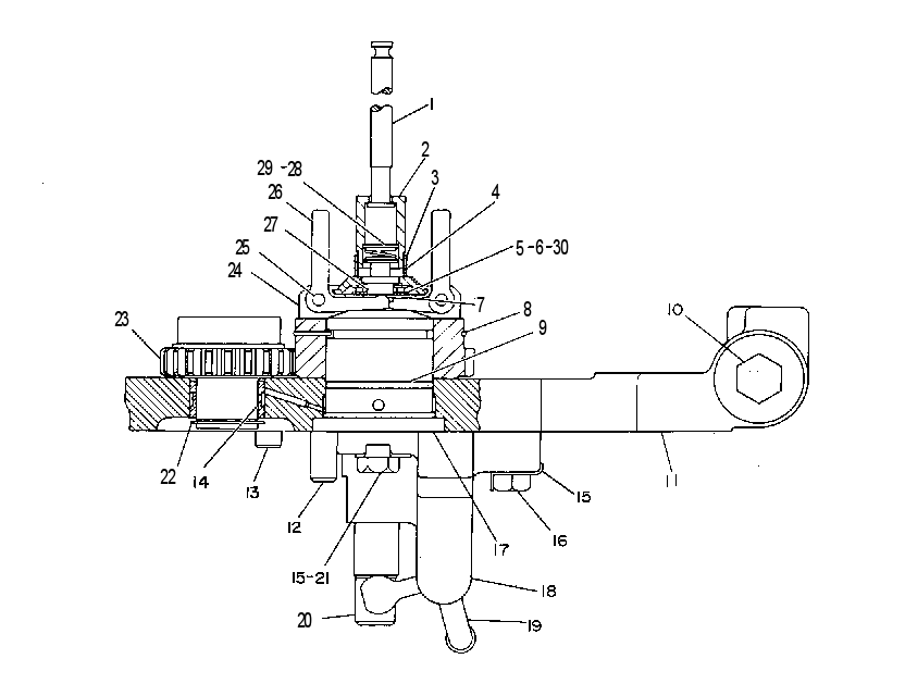 PLATE GP-GOVERNOR ADAPTER 2W2619 CAT