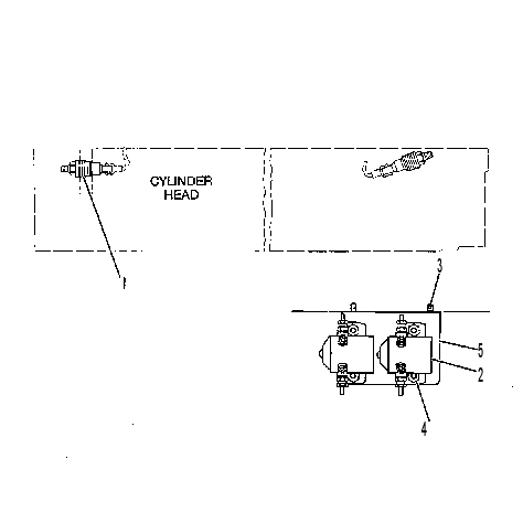 MOUNTING GP-GLOW PLUG 1W2840 CAT