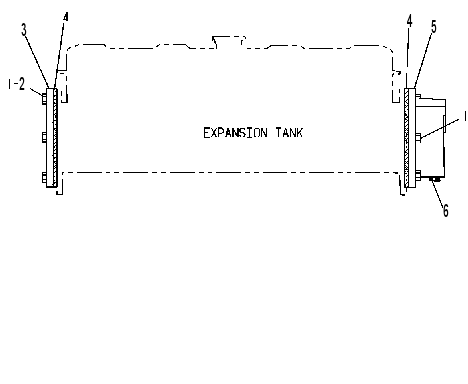 COVER GP-EXPANSION TANK 2W0729 CAT