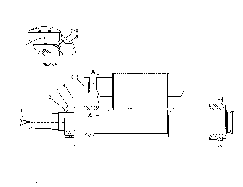Ротор генератора 7W9293 CAT