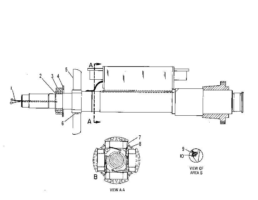 Ротор генератора 7W9289 CAT