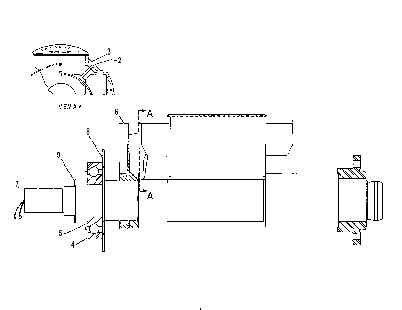 Ротор генератора 7W9295 CAT