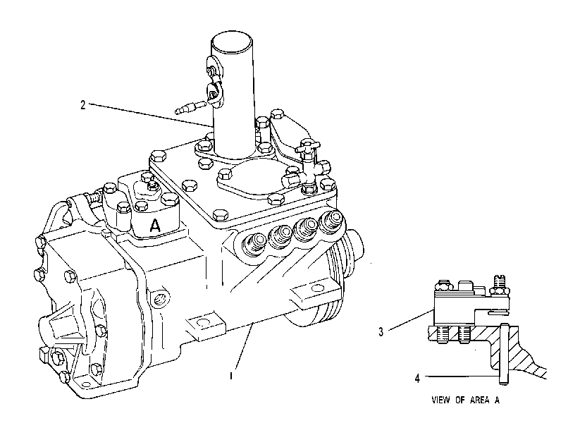 Регулятор и ТНВД 8N1037 CAT