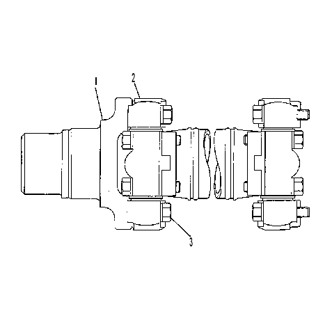 Вал приводной 8G4451 CAT