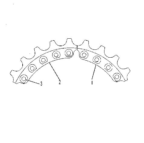 SEGMENT GP-SPROCKET 3T9049 CAT