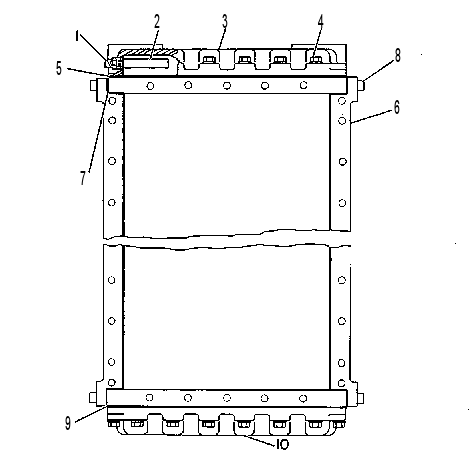 AFTERCOOLER GP-RAW WATER 4W5372 CAT