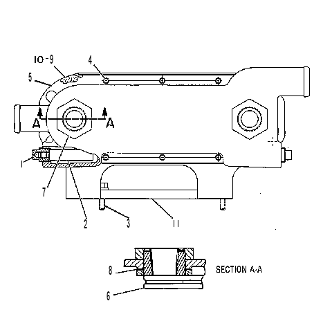 COOLER GP-MARINE TMSN OIL 7W1396 CAT