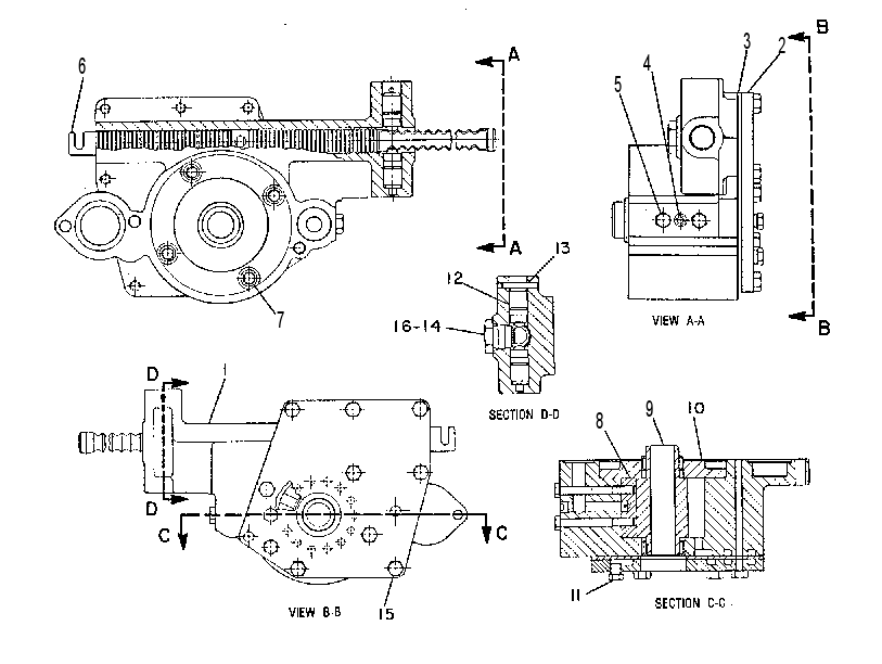 Поворотный привод 9W0342 CAT
