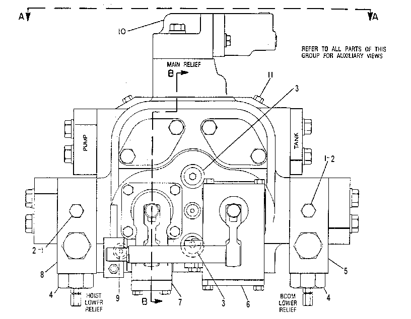 Клапан управляющий 4T5094 CAT