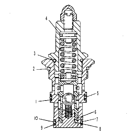Клапан управляющий 4T0846 CAT