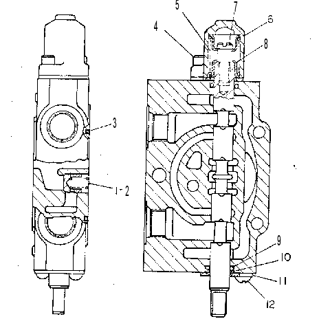 Клапан управляющий 9T2103 CAT