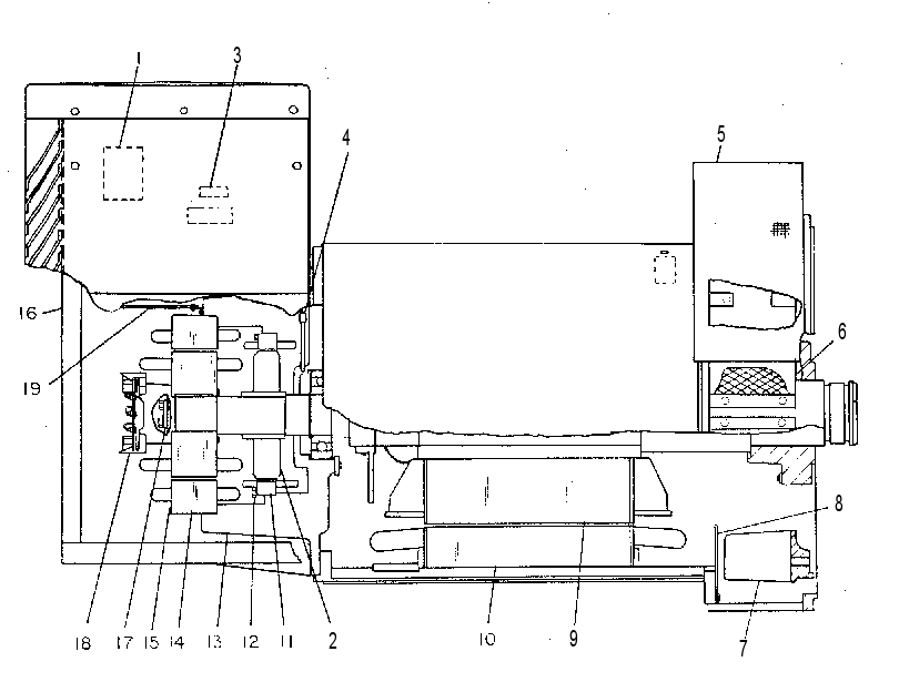 Генератор 7C1608 CAT