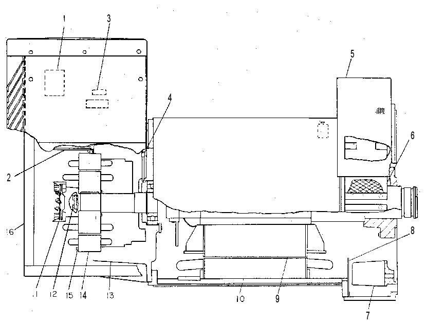 Генератор 7C1613 CAT