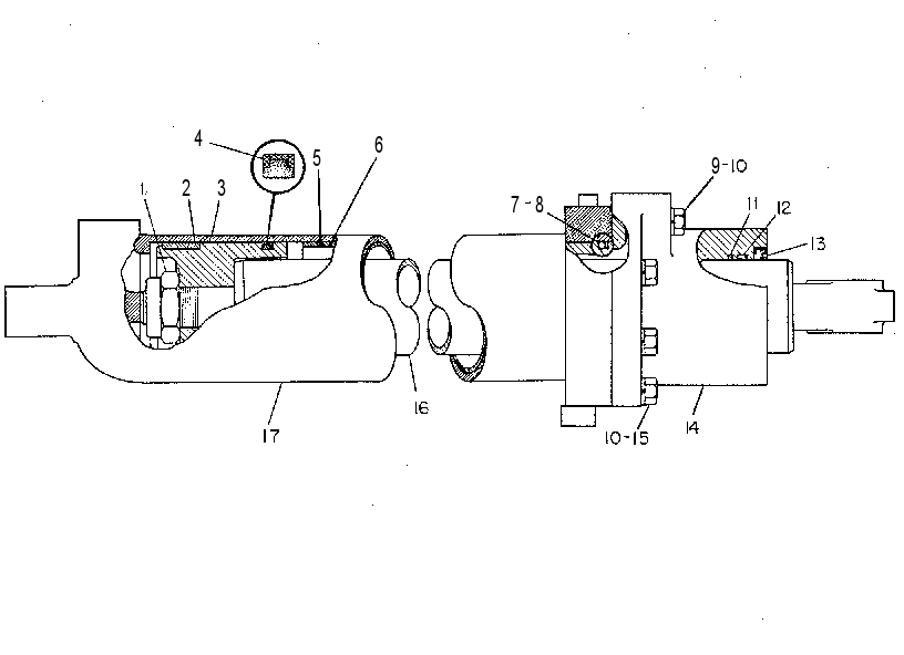 CYLINDER GP-EJECTOR 9T4885 CAT