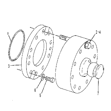 TRUNNION GP 1U4433 CAT