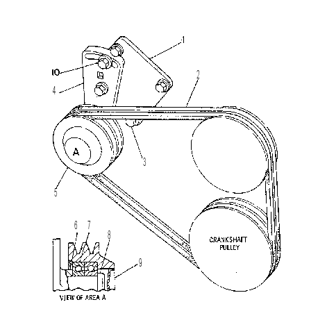 DRIVE GP-WATER PUMP 1220079 CAT
