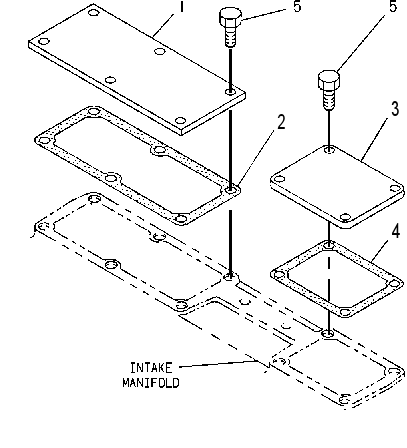 COVER GP-INLET MANIFOLD 7E7943 CAT