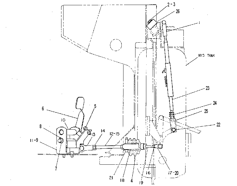 CONTROL GP-DECELERATOR 9W3766 CAT