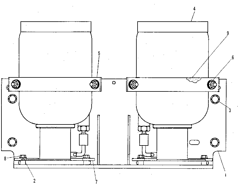 CYLINDER & VALVE GP-FIRE SUPPR 6W6847 CAT